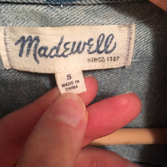Madewell Denim Vest - Picture 5 of 7